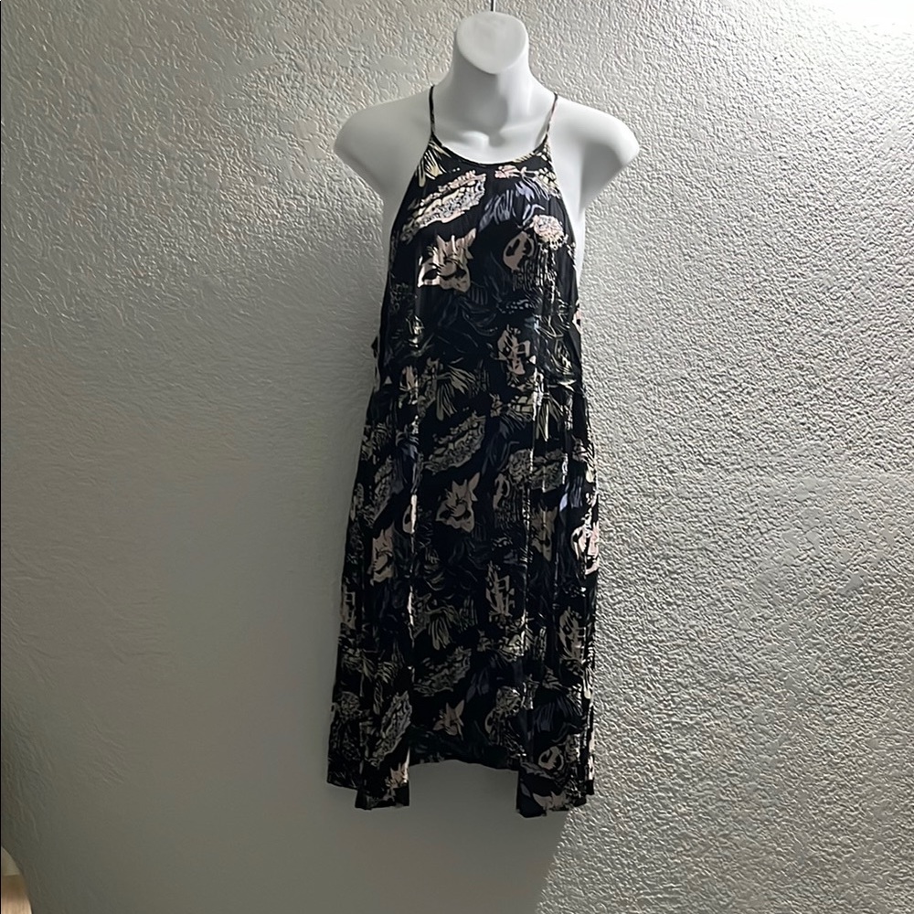 BP Black Halter Sundress Mini